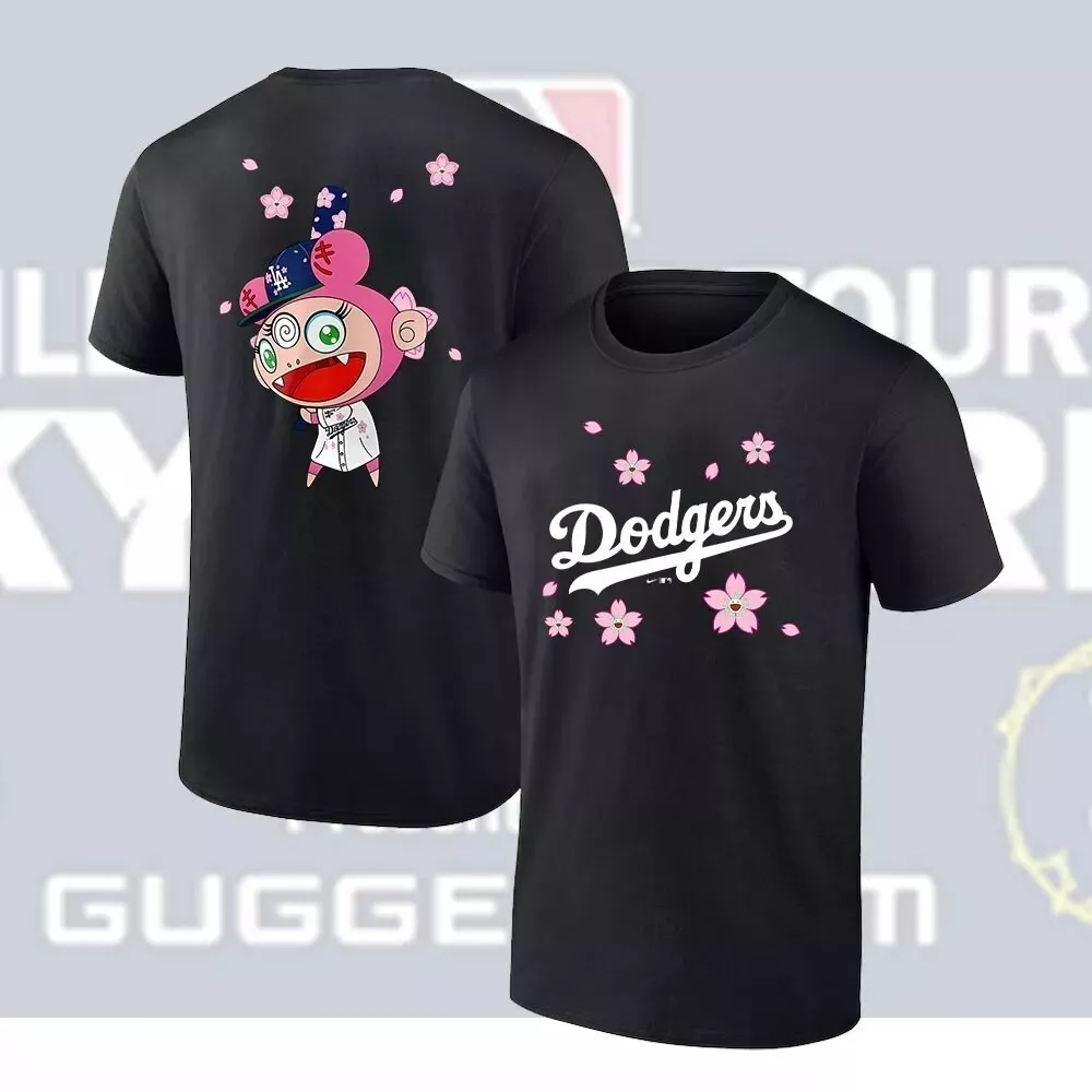 Men Los Angeles Dodgers blank black MLB 2025 Tshirt style 342->mlb t-shirts->Sports Accessory